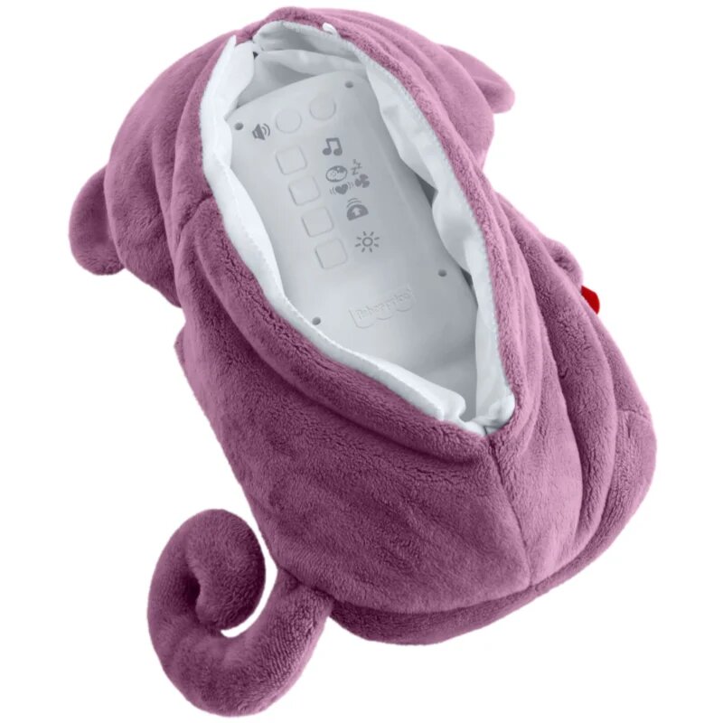 Fisher-Price Soothe'n Snuggle Purple Monkey plyšová hračka s melodií 1 ks