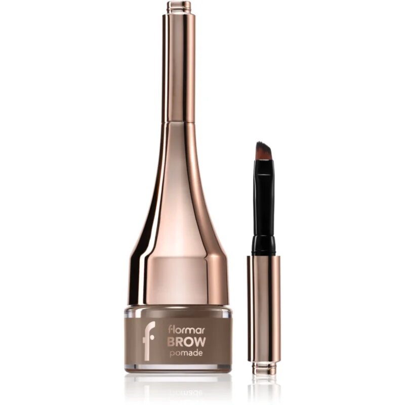 flormar Brow Pomade pomáda na obočí se štětečkem odstín 03 Brown 22 g