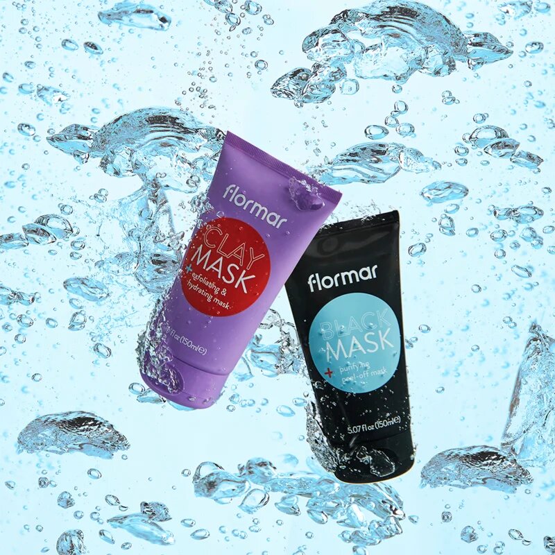 flormar Clay Mask exfoliační čisticí pleťová maska s jílem 150 ml
