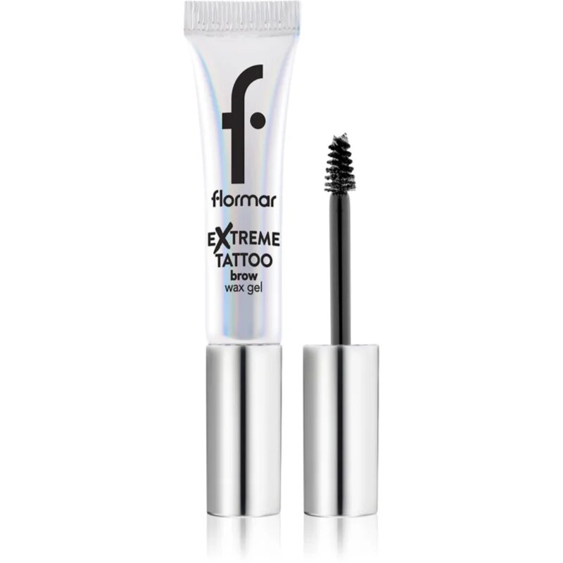 flormar Extreme Tattoo Brow Wax Gel transparentní fixační gel na obočí 7 ml
