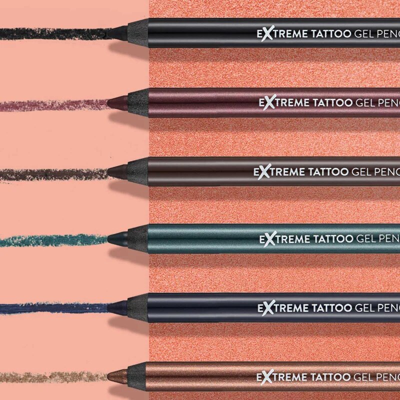 flormar Extreme Tattoo Gel Pencil voděodolná gelová tužka na oči odstín 04 Intense Blue 1.2 g