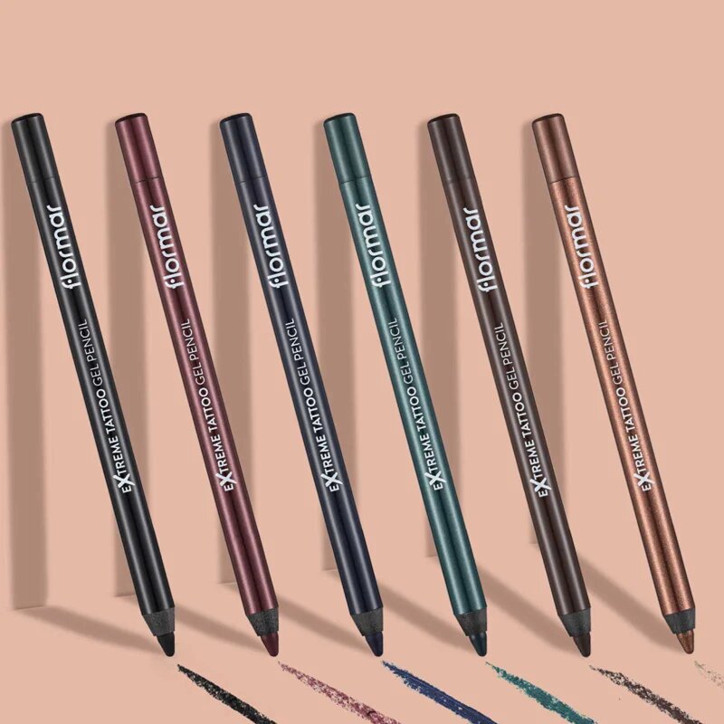 flormar Extreme Tattoo Gel Pencil voděodolná gelová tužka na oči odstín 04 Intense Blue 1.2 g