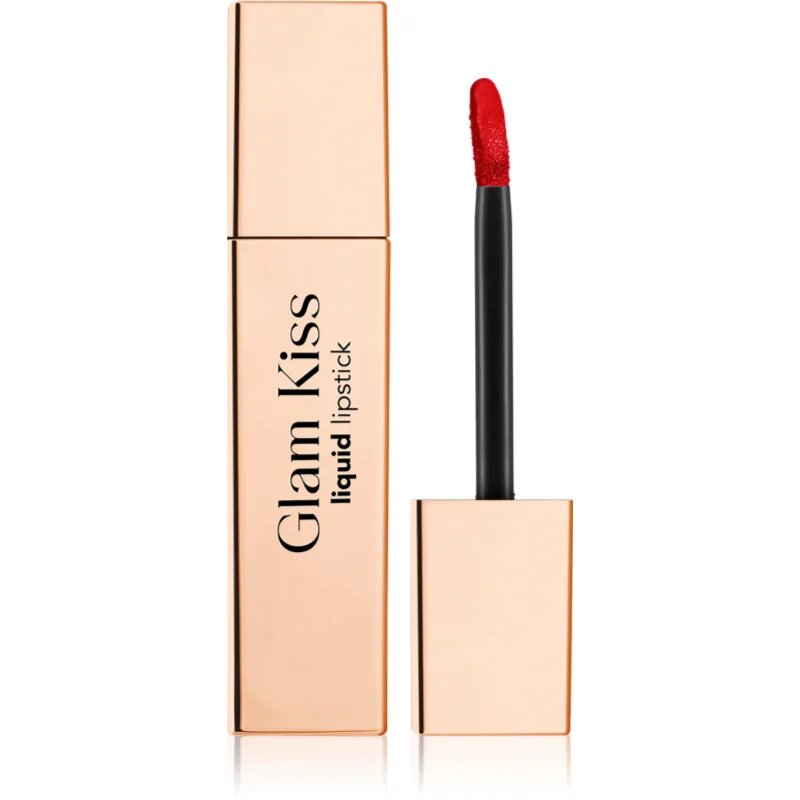 flormar Glam Kiss Liquid Lipstick dlouhotrvající tekutá rtěnka s vysokým leskem odstín 008 - Scarlet Heat 3.5 ml