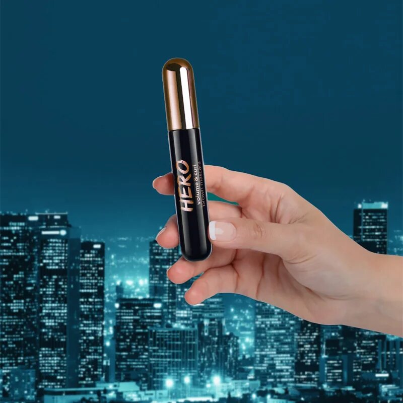 flormar Hero Volume & Curl Mascara řasenka pro objem a natočení řas Brown 10 ml