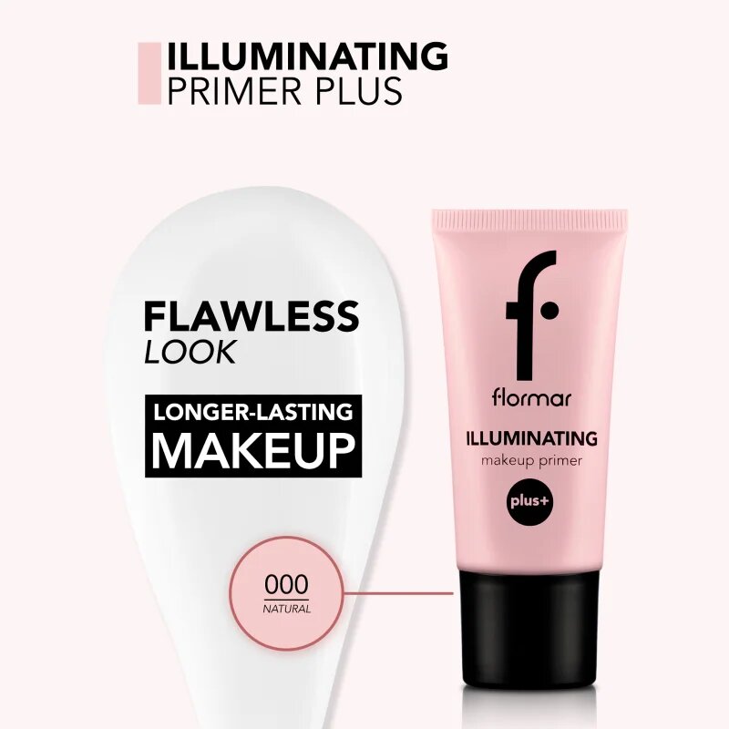 flormar Illuminating Primer Plus rozjasňující podkladová báze pod make-up odstín 000 Natural 35 ml
