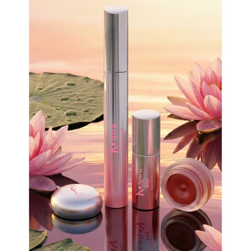 flormar K-Spirit Blur Lip Tint dlouhotrvající rtěnka s matným efektem odstín 001 - Milky Chai 4 ml