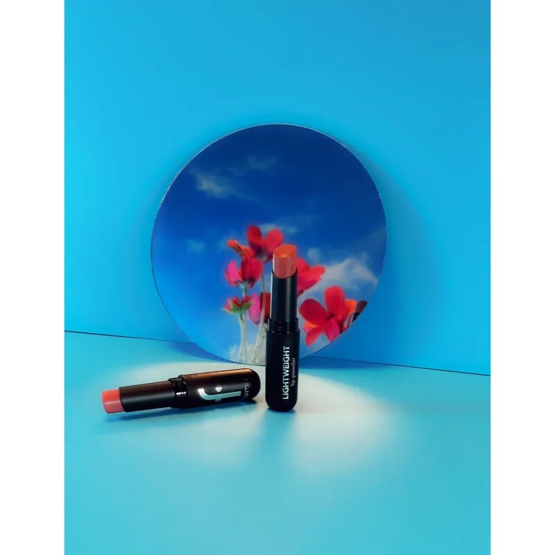 flormar Lightweight Lip Powder Lipstick dlouhotrvající rtěnka s matným efektem odstín 008 Lucky Me 3 g