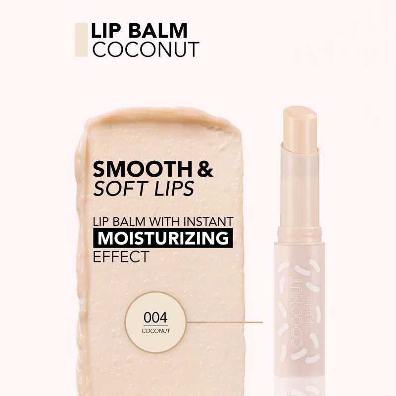 flormar Lip Balm balzám na rty s příchutí odstín 004 Coconut 3 g