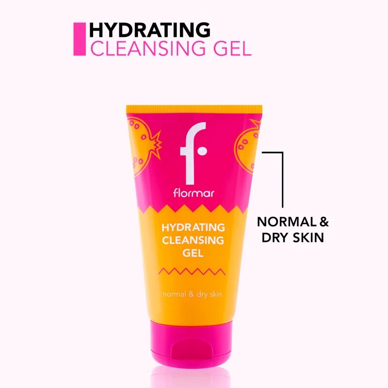flormar Normal & Dry Skin Cleansing Gel hydratační čisticí gel pro normální až suchou pleť 150 ml
