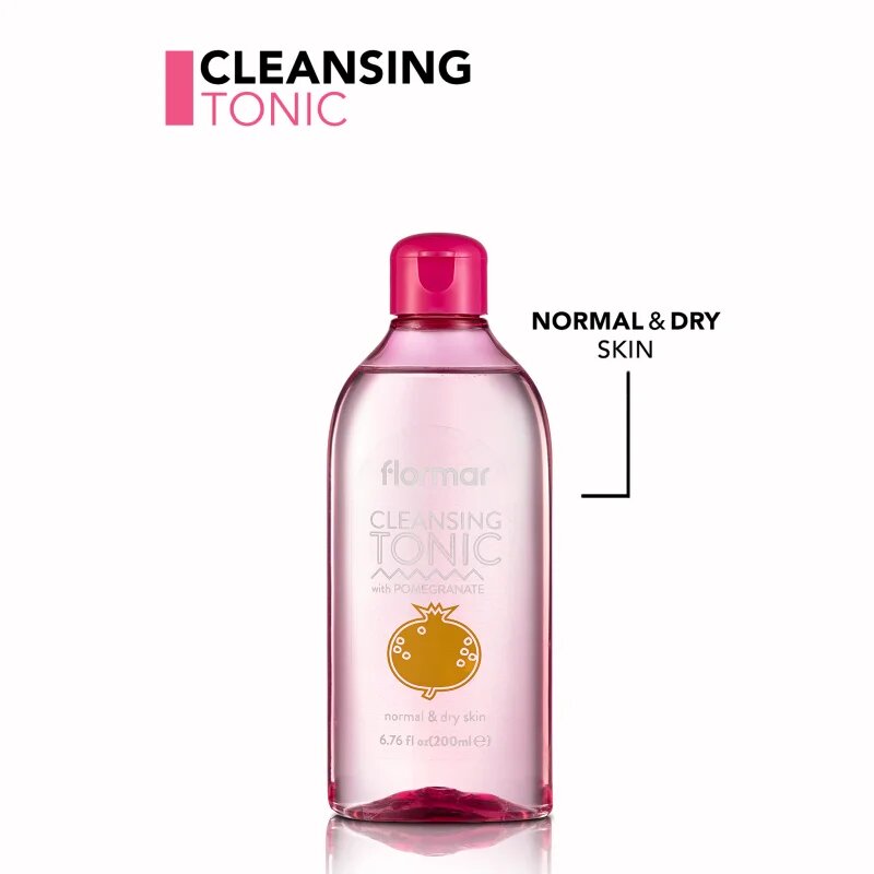 flormar Normal & Dry Skin Cleansing Tonic čisticí tonikum pro normální a suchou pleť 200 ml