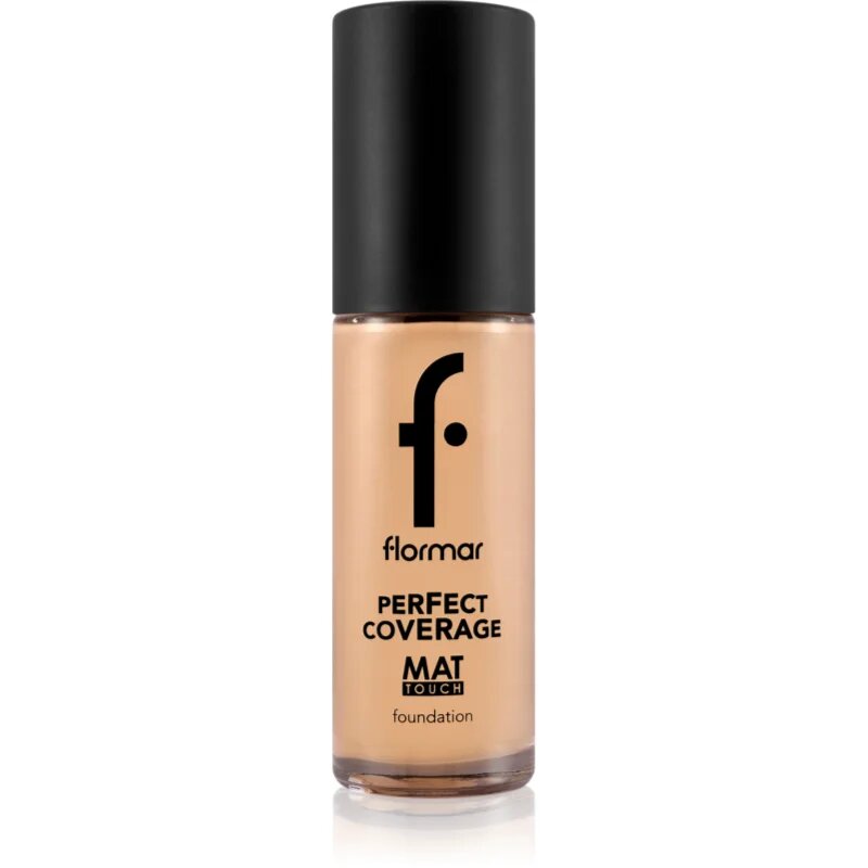 flormar Perfect Coverage Mat Touch Foundation matující make-up pro smíšenou až mastnou pokožku odstín 303 Classic Beige 30 ml