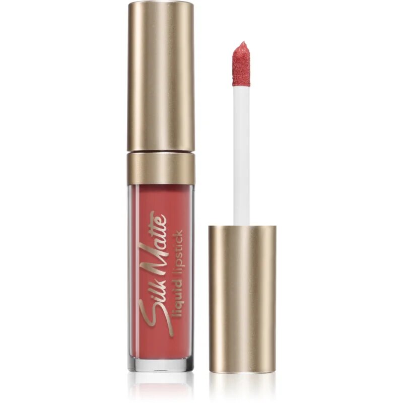 flormar Silk Matte dlouhotrvající matná tekutá rtěnka odstín 010 Tender Terra 4.5 ml