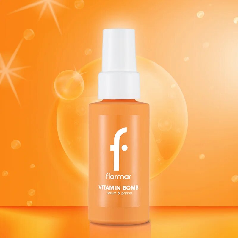 flormar Vitamin Bomb Serum&Primer rozjasňující sérum s vitamíny B C E 30 ml