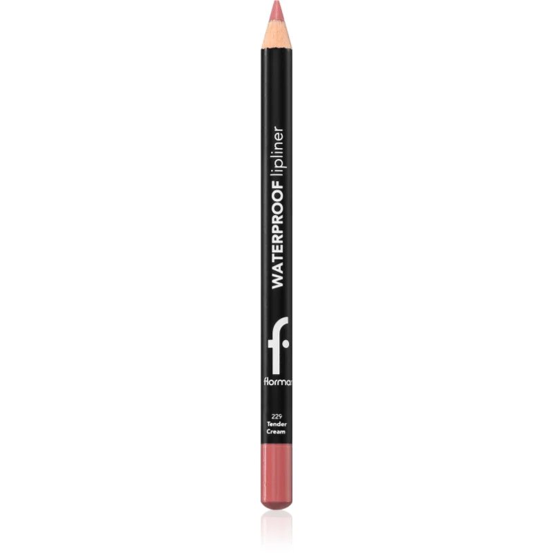 flormar Waterproof Lipliner voděodolná tužka na rty odstín 229 TENDER CRM 1.14 g