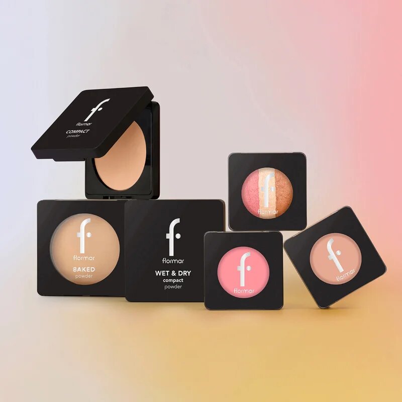 flormar Wet & Dry Compact Powder sjednocující kompaktní pudr odstín 005 Medium Caramel 10 g