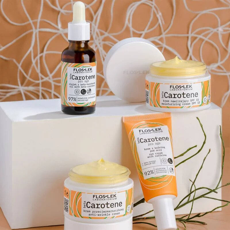FlosLek Laboratorium Beta Carotene olejové sérum s betakarotenem 30 ml