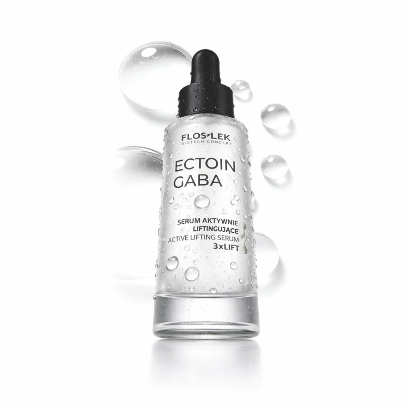 FlosLek Laboratorium Ectoin Gaba Active Lifting Face Serum 3xLift liftingové sérum pro zpevnění pleti 30 ml
