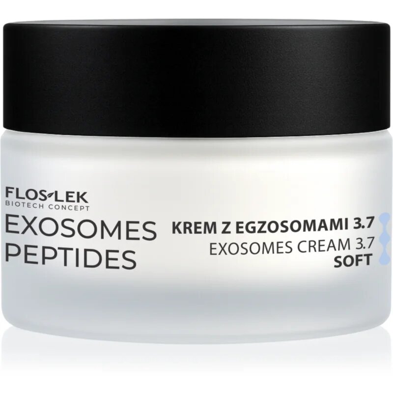 FlosLek Laboratorium Exosomes Peptides Face Cream Wrinkle-Reducing denní krém proti vráskám Soft 3.7 50 ml