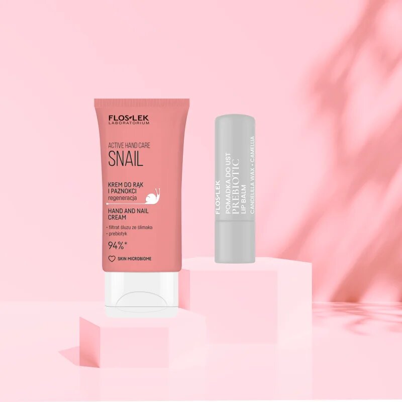 FlosLek Laboratorium Hand & Lip Snail dárková sada