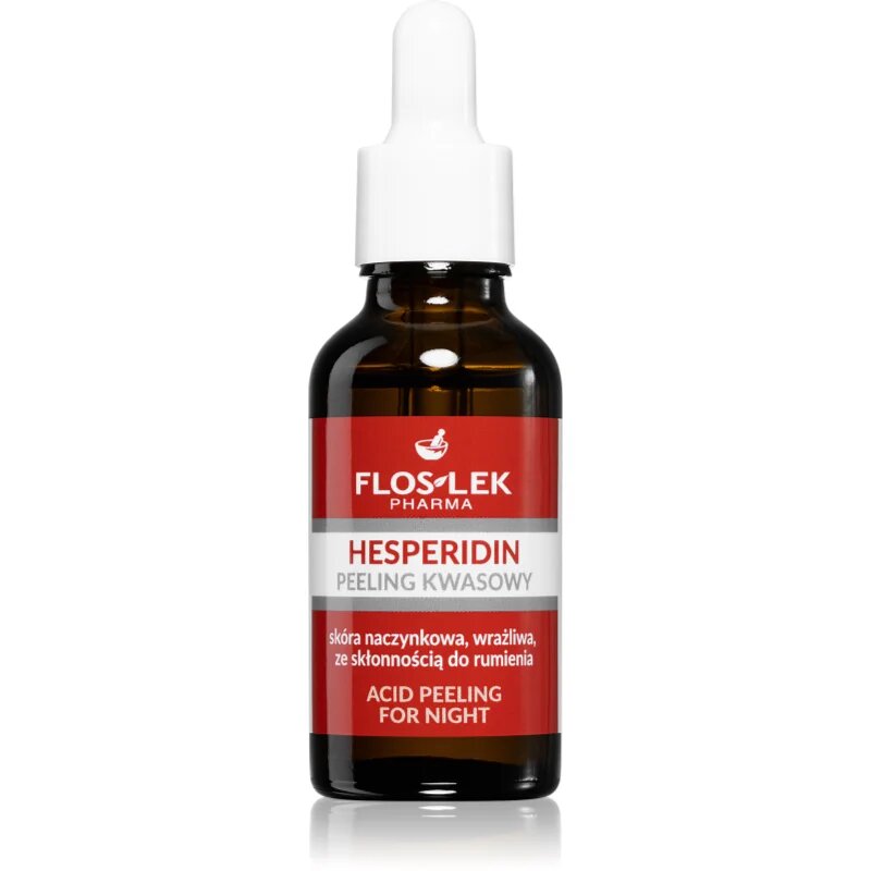 FlosLek Laboratorium Hesperidin pleťový peeling na noc 30 ml