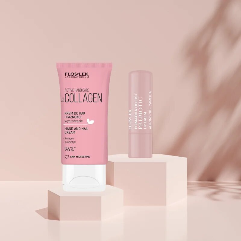 FlosLek Laboratorium Set Hand & Lip dárková sada