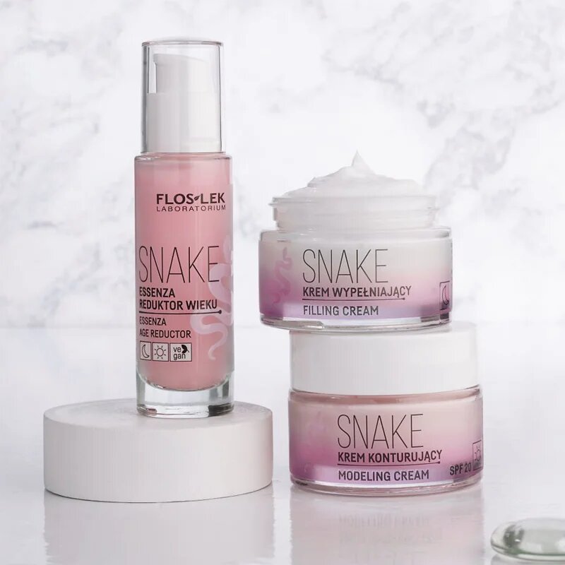 FlosLek Laboratorium Snake Essenza pleťová esence proti vráskám 30 ml