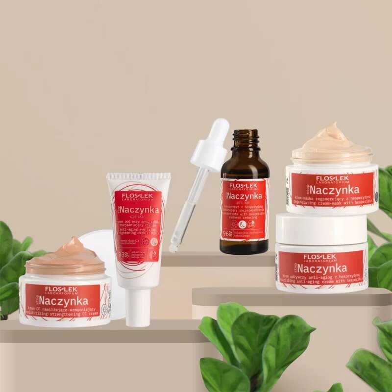 FlosLek Laboratorium stopCapillaries hydratační CC krém SPF 20 50 ml
