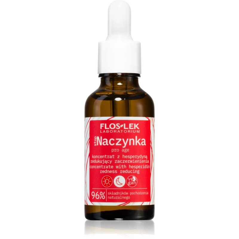 FlosLek Laboratorium stopCapillaries revitalizační koncentrát na obličej 30 ml