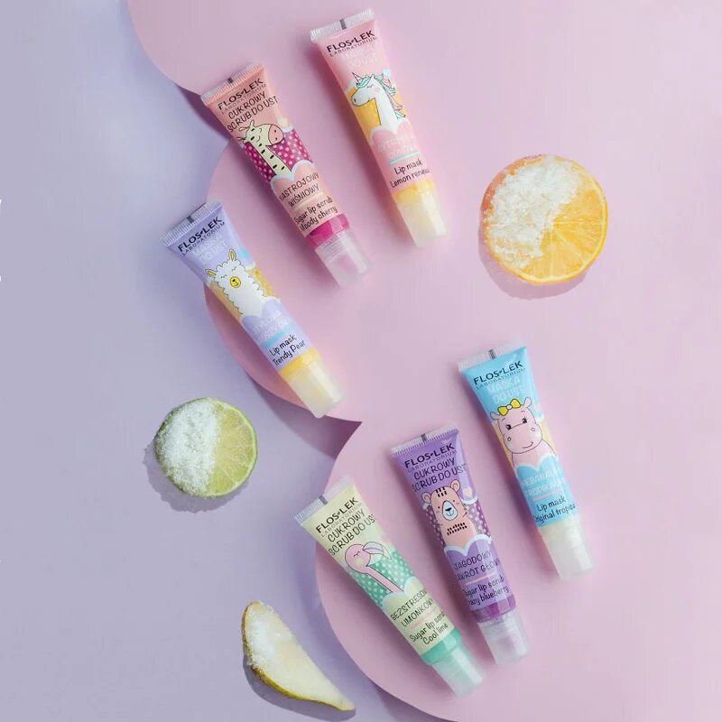 FlosLek Laboratorium Vege Lip Care dárková sada pro suché rty