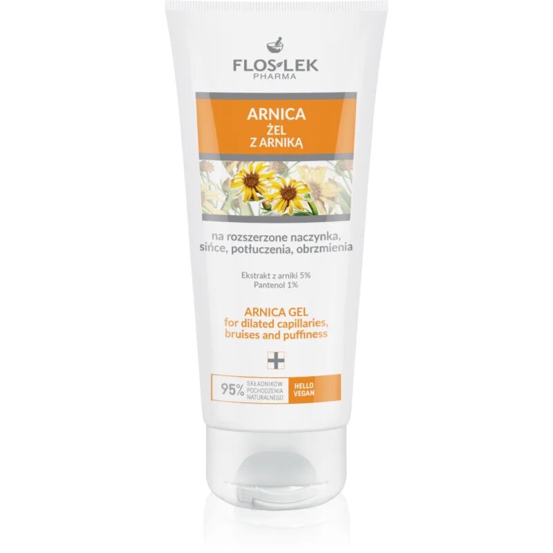 FlosLek Pharma Arnica gel na modřiny pohmožděniny a otoky 200 ml