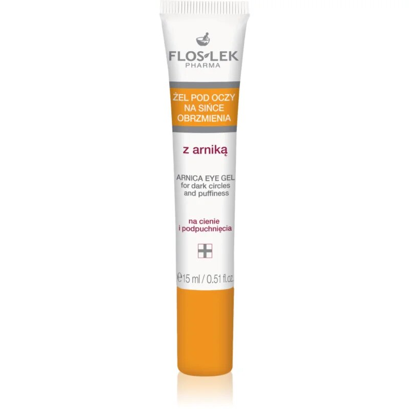 FlosLek Pharma Eye Care oční gel s arnikou proti otokům a tmavým kruhům 15 ml