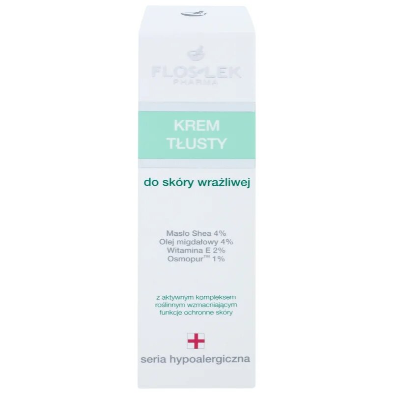 FlosLek Pharma Hypoallergic Line vysoce výživný noční krém pro citlivou a podrážděnou pleť 50 ml