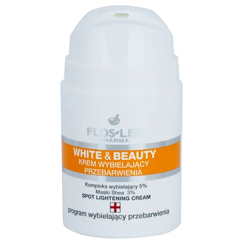 FlosLek Pharma White & Beauty krém proti pigmentovým skvrnám 50 ml