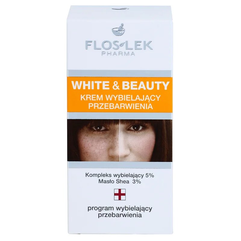 FlosLek Pharma White & Beauty krém proti pigmentovým skvrnám 50 ml