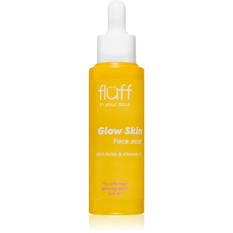 Fluff Glow Skin vyhlazující pleťový peeling s vitaminem C 40 ml