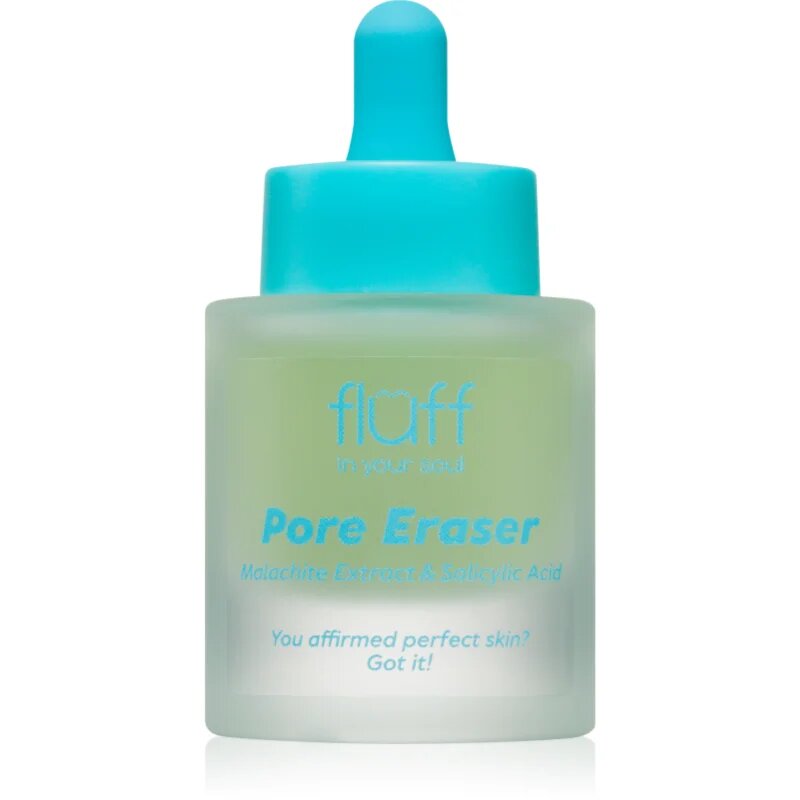 Fluff Pore Eraser vyhlazující sérum s kyselinou salicylovou Malachite Extract 30 ml
