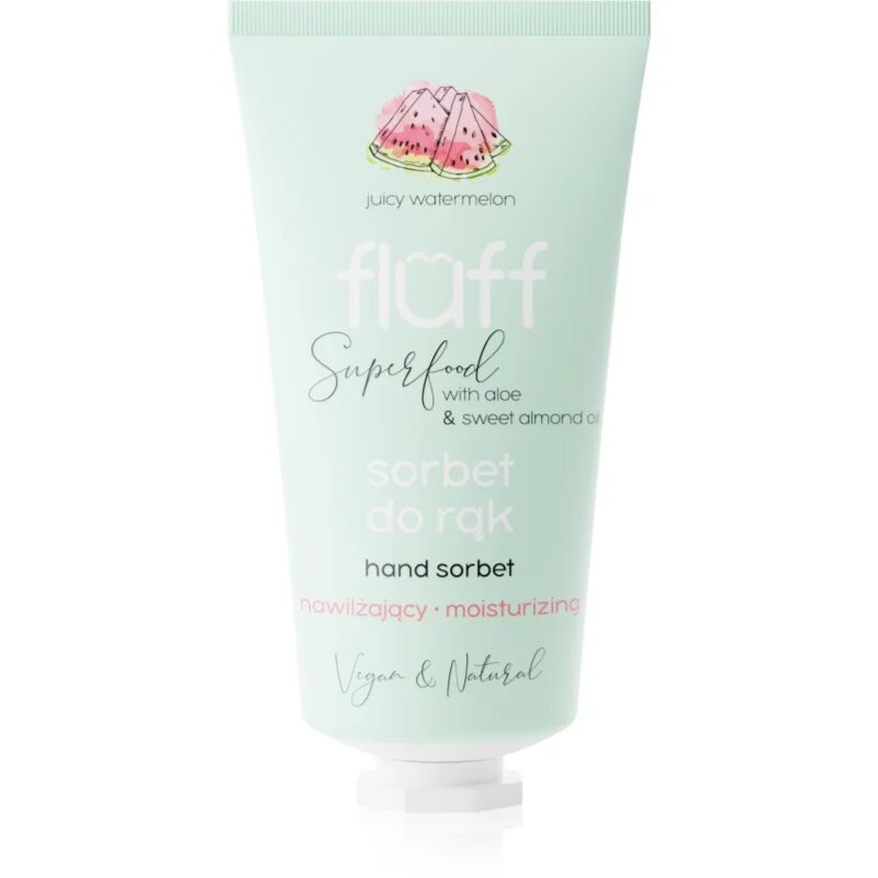 Fluff Superfood Juicy Watermelon hydratační krém na ruce 50 ml