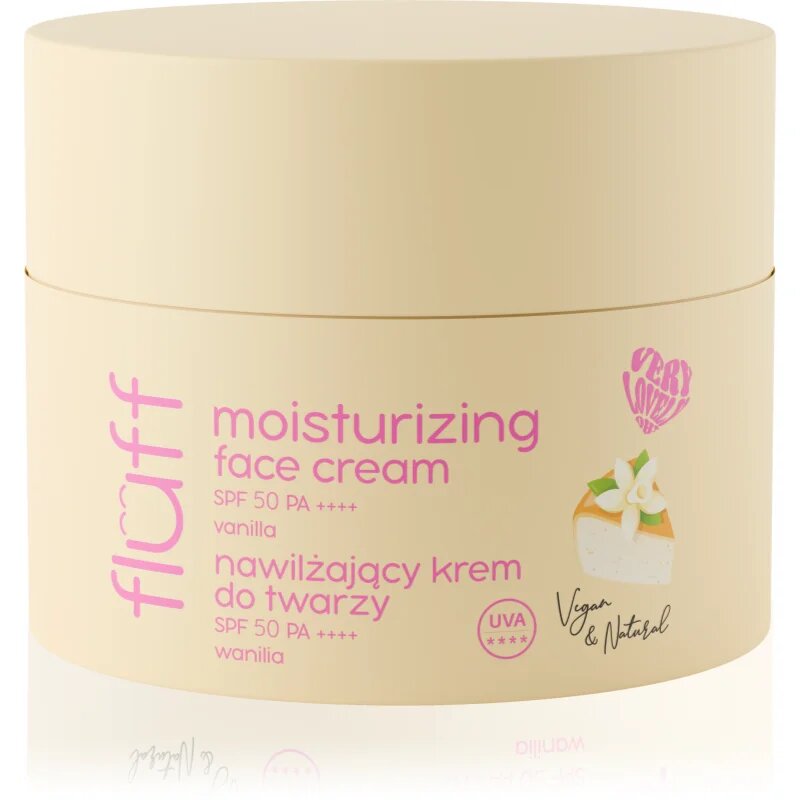 Fluff Vanilla hydratační krém na obličej 50 ml
