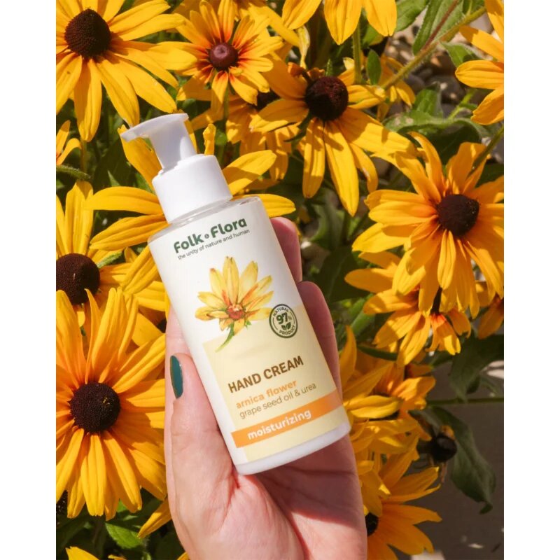 Folk & Flora Arnica Flower hydratační krém na ruce 150 ml