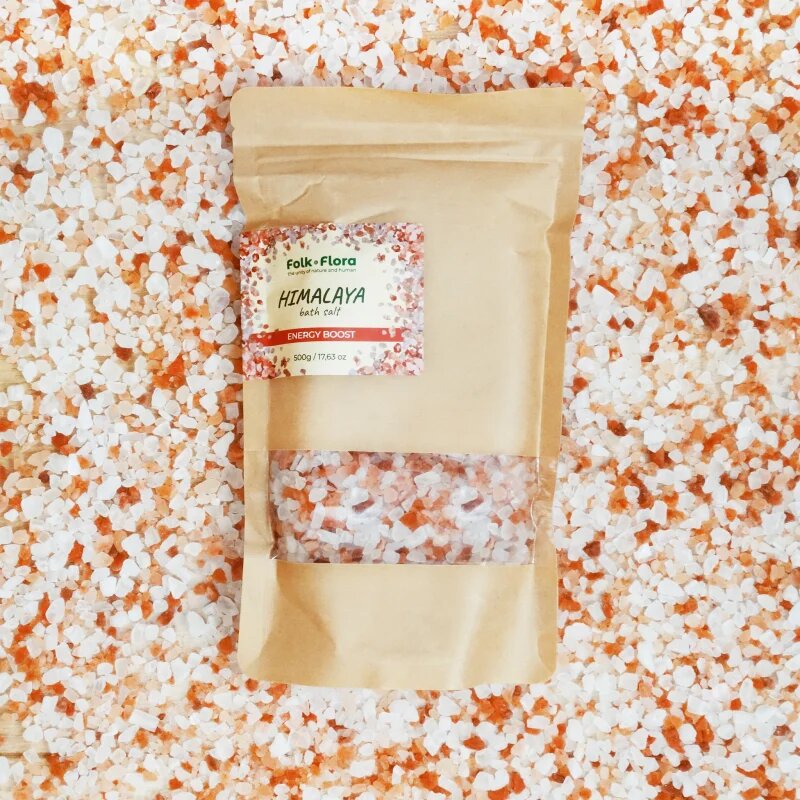 Folk & Flora Himalaya relaxační koupelová sůl 500 g