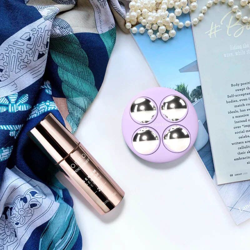 FOREO BEAR™ 2 body mikroproudový tonizační přístroj na tělo Lavender 1 ks