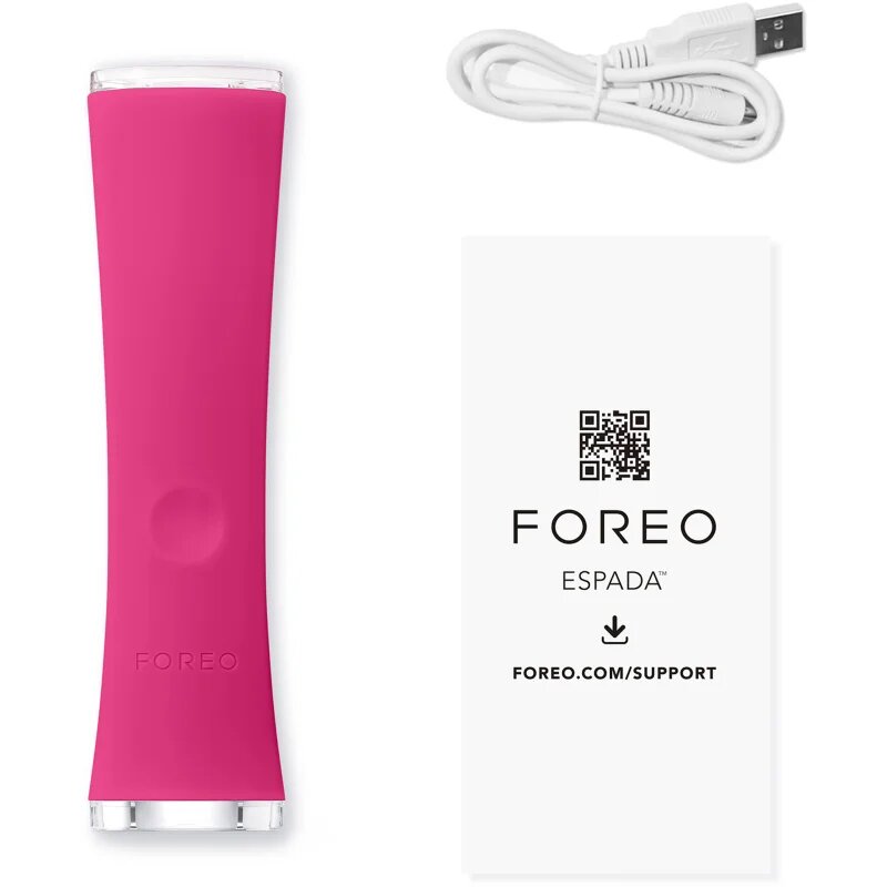 FOREO ESPADA™ 2 pero s modrým světlem pro zmírnění projevů akné Fuchsia 1 ks