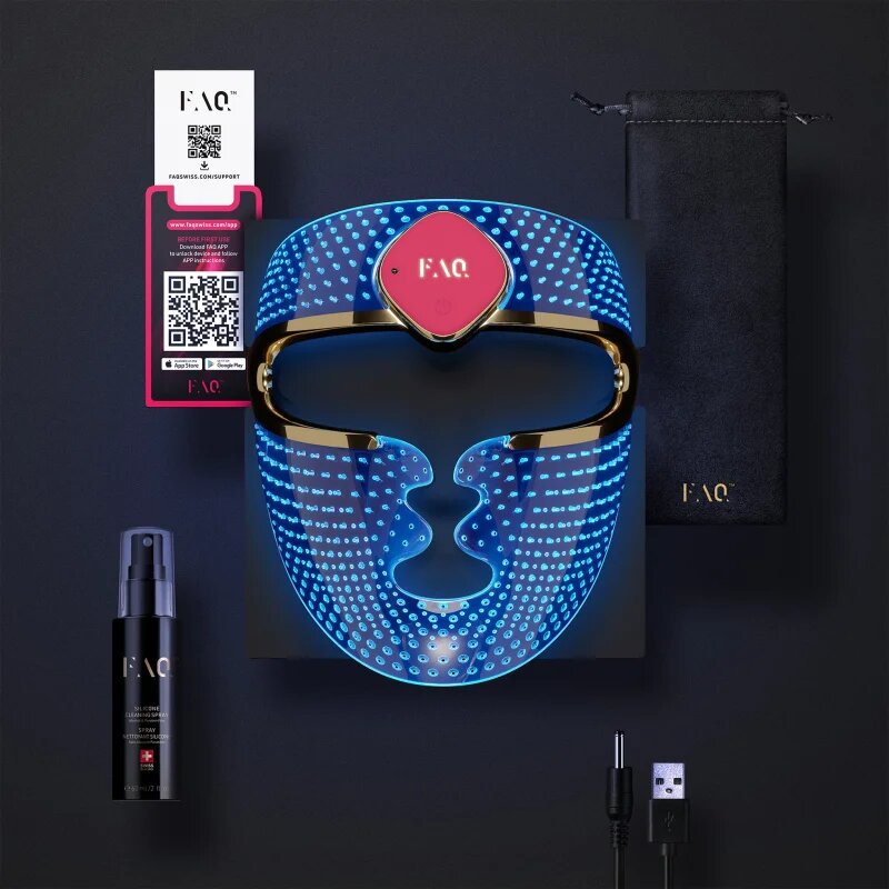 FOREO FAQ™ 201 přístroj pro revitalizaci a omlazení pleti s LED podsvícením 1 ks