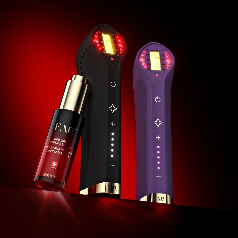 FOREO FAQ™ 501 přístroj pro revitalizaci a omlazení pleti s červeným LED světlem 1 ks