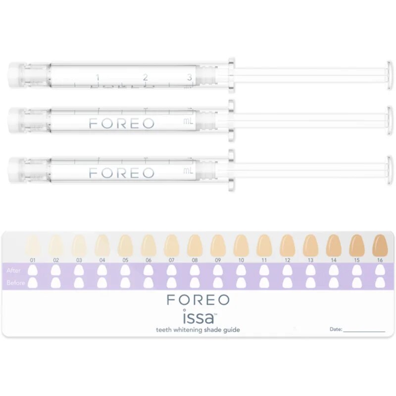 FOREO issa™ Advanced Teeth Whitening Gel bělicí gel na zuby 3x3 ml