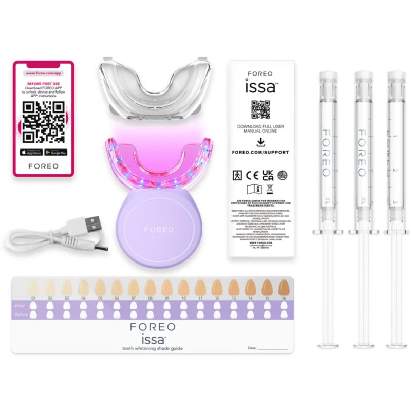 FOREO ISSA™ Teeth Whitening Set sada pro bělení zubů