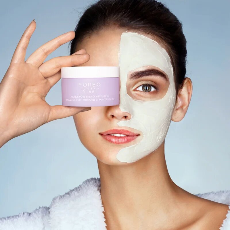 FOREO KIWI™ Active Pore & Blackhead Mask maska na čištění pórů proti černým tečkám 100 g