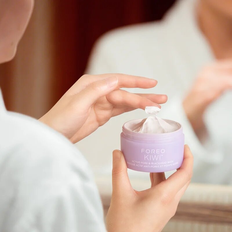 FOREO KIWI™ Active Pore & Blackhead Mask maska na čištění pórů proti černým tečkám 100 g