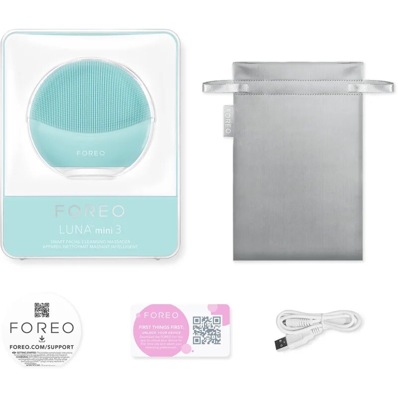 FOREO LUNA™ 3 Mini čisticí sonický přístroj Mint 1 ks