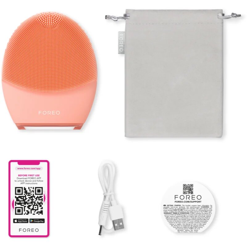 FOREO LUNA™4 masážní přístroj na čištění a zpevnění obličeje normální pleť